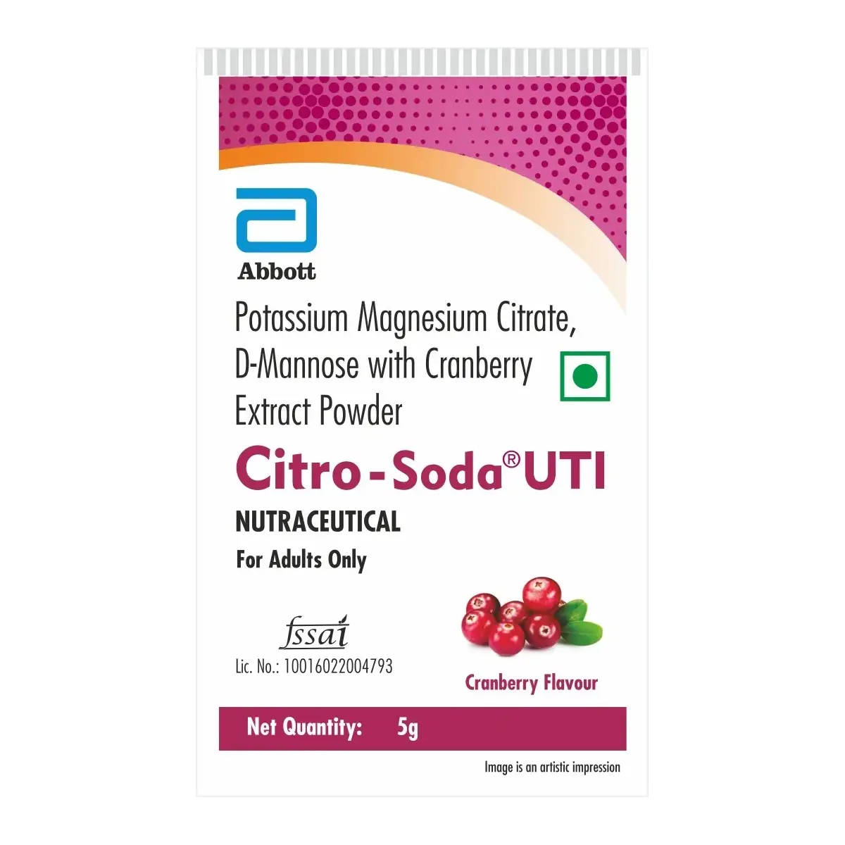 Citro-Soda UTI Powder Cranberry